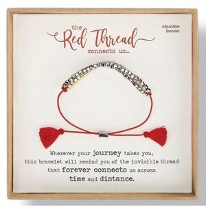 ✅Demdaco The Red Thread Adjustable Friendship Bracelet